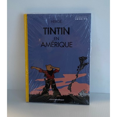 Tintin en Amérique / façade feu de camp